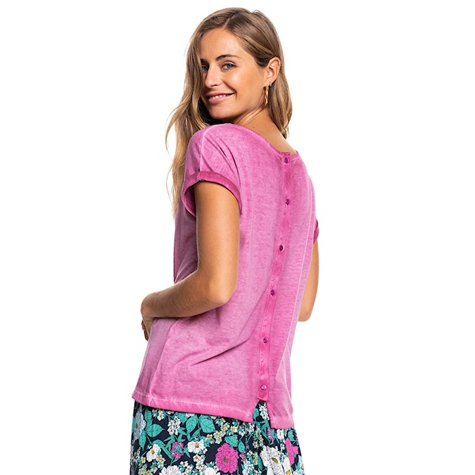 Koszulka Roxy Summertime Happiness A pink guava 2022