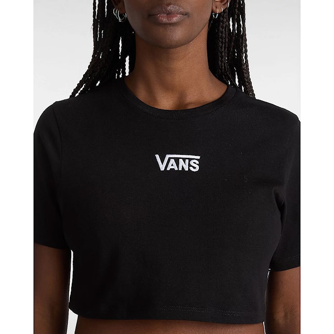 T-shirt Vans Wms Flying V Crew Crop II black 2024