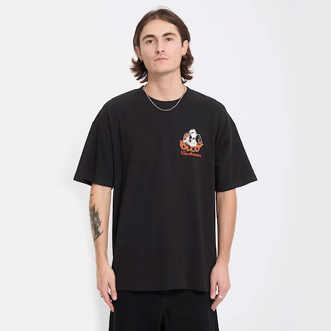 Tričko Volcom Always Grinding SST black 2026