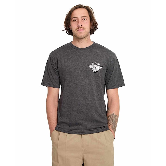 T-shirt Volcom Free Wheel HTH SST heather black 2026