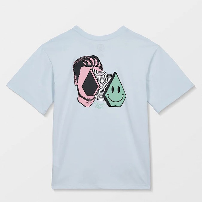 T-shirt Volcom Kids Aura BSC SST light blue acid 2026