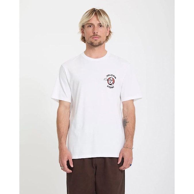 T-shirt Volcom Miste Stone BSC SST white 2026