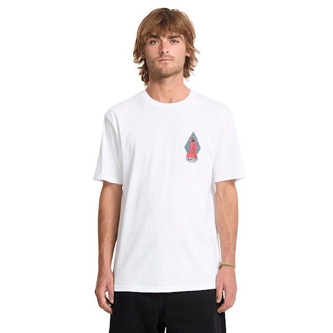 T-shirt Volcom Psychback Basic SST white 2025