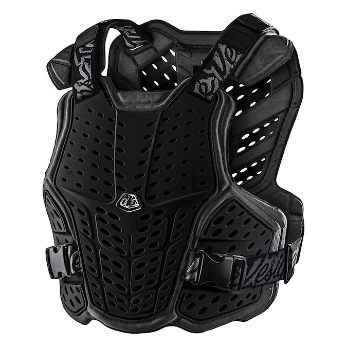 Chránič chrbtice na bicykel Troy Lee Designs Rockfight Chest Protector Solid black 2024
