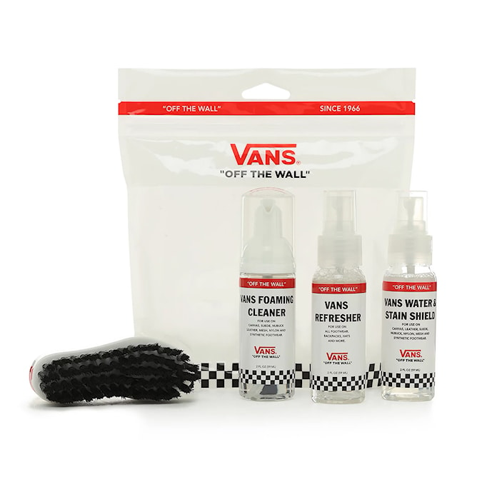 Shoe Cleaners Vans Shoe Care Travel Kit white
