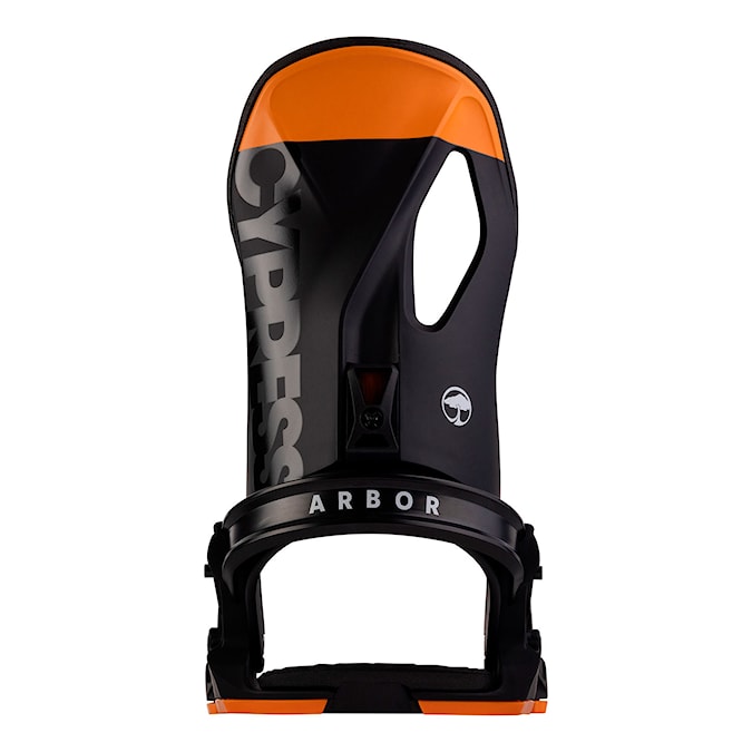 Vázání na snowboard Arbor Cypress black/orange 2025