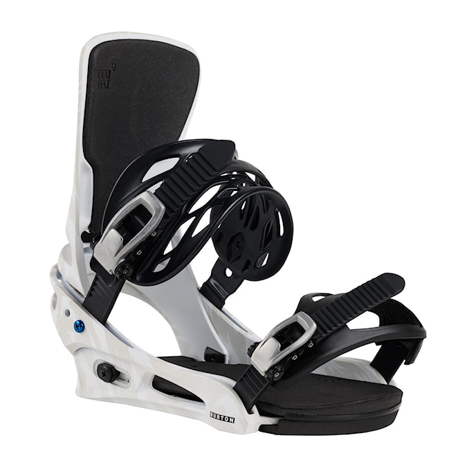 Snowboard Binding Burton Cartel grey/white 2025