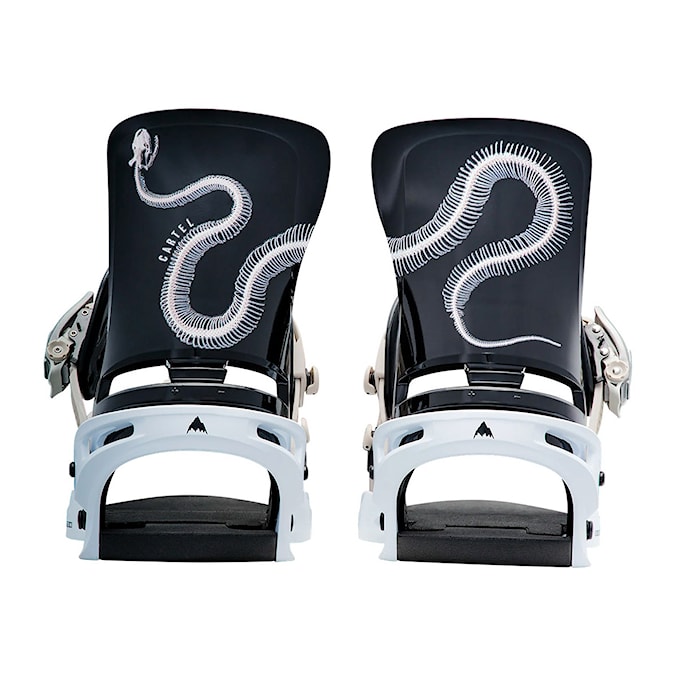 Vázání na snowboard Burton Cartel skeleton snake 2027