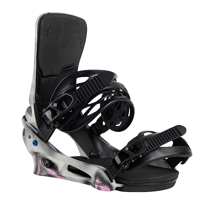 Vázání na snowboard Burton Cartel X grey/pink 2025