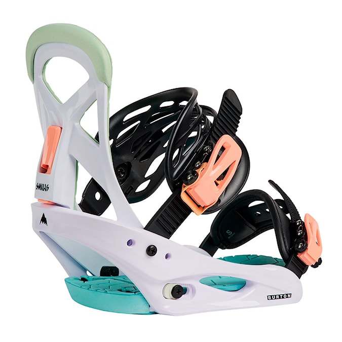 Vázání na snowboard Burton Kids Smalls white/multi 2027