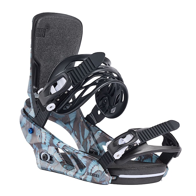 Vázání na snowboard Burton Lexa blue butterflies 2025