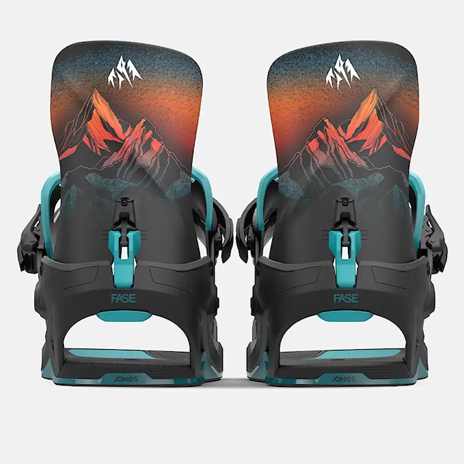 Snowboard Binding Jones Mercury FASE blue art 2026