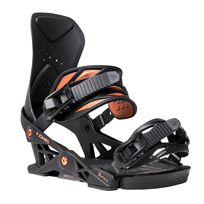 Viazanie na snowboard Jones Wms Aurora eclipse black 2025