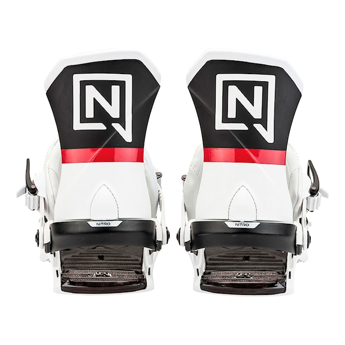 Snowboard Binding Nitro Team Pro white 2025