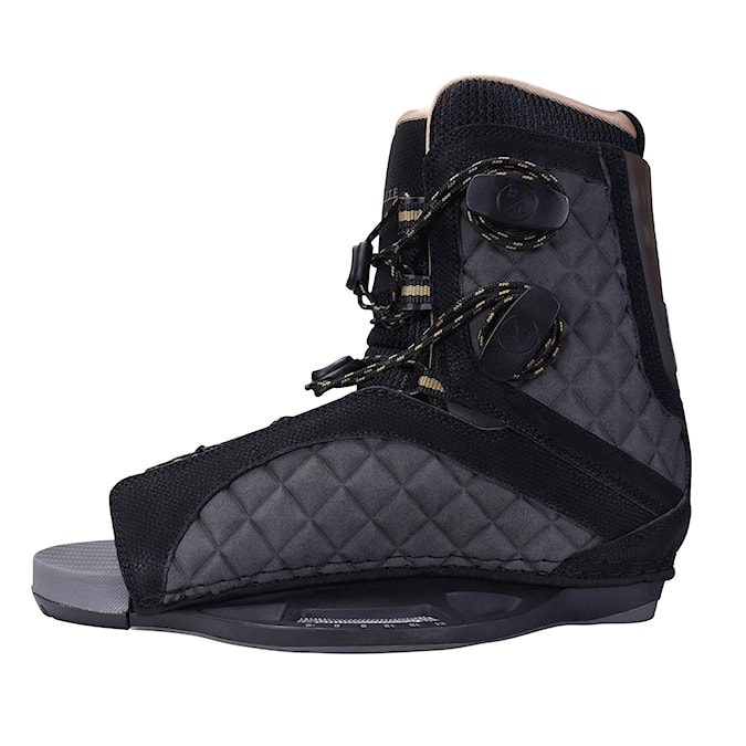 Vázání na wakeboard Hyperlite Syn charcoal/black 2025