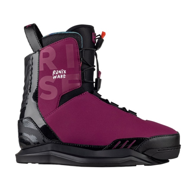 Viazanie na wakeboard Ronix Rise merlot/peach 2026