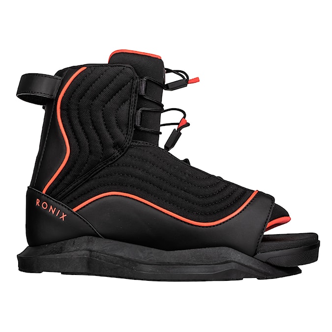 Wakeboard Binding Ronix Luxe black/coral 2024