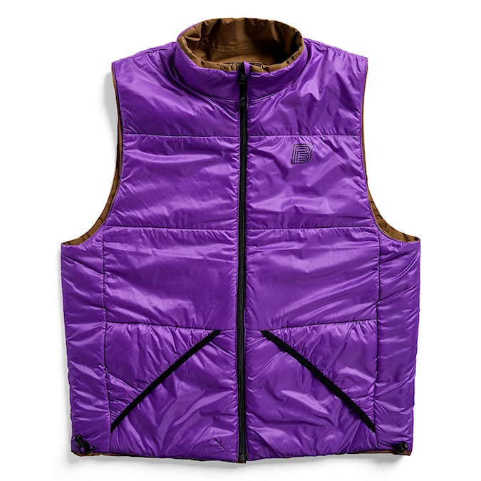 Vesta Burton B Reverse Ins Vest earth ship brown 2027