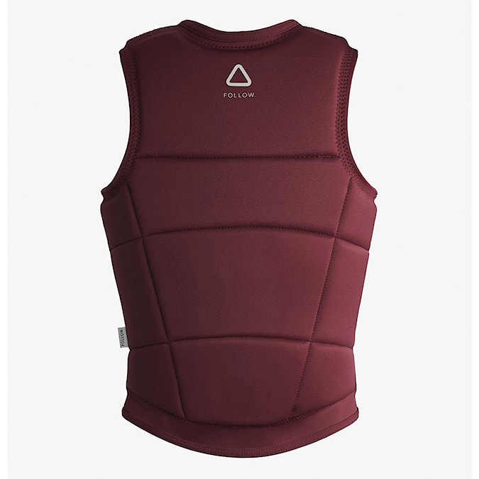 Kamizelka wakeboardowa Follow Wms Finesse Impact maroon 2026