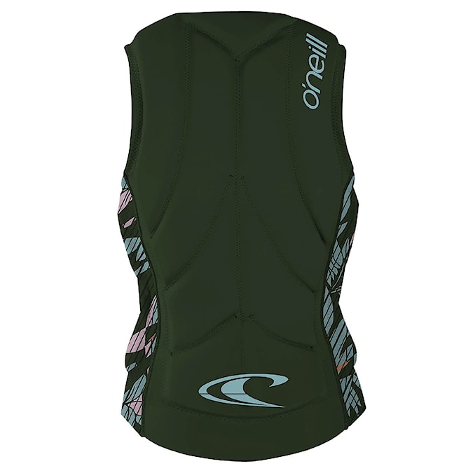 Vesta na wakeboard O'Neill Wms Slasher Comp Vest dark olive/baylen 2021