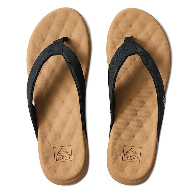 Žabky REEF Wms Cushion Melody black/tan 2026