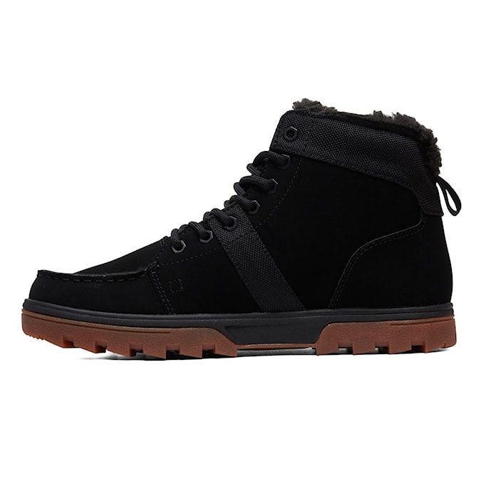 Zimné topánky DC Woodland black / gum 2025