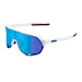 Okulary rowerowe 100% S2 matte white | hiper blue multi mirror 2024