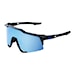 Okulary rowerowe 100% Speedcraft matte black | hiper blue multilayer mirror 2025
