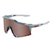 Okulary rowerowe 100% Speedcraft soft tact stone grey | hiper crimson silver mirror 2024