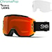 Bike Sunglasses and Goggles Smith Squad MTB black | chromapop everyday red mirror+clear 2024