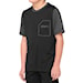100% Youth Ridecamp Jersey black/charcoal