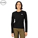 Bike dres Mons Royale Wms Diversion Merino Jersey LS black 2025