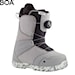 Snowboard Boots Burton Zipline Boa gray/neo-mint 2024