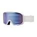 Snowboardové okuliare Smith Blazer white | blue sensor mirror 2024
