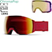 Snowboardové brýle Smith I/O Mag XL crimson | cp sun red mirror+cp storm yellow flash 2024