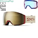 Gogle snowboardowe Smith I/O Mag XL terra slash | cp sun black gold mirror+cp storm rose flash 2024