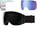 Snowboard Goggles Smith I/O Mag XL blackout | cp sun black+cp storm blue snsr mir 2024