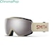 Snowboard Goggles Smith Moment bone flow | chromapop sun platinum mirror 2024