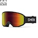 Gogle snowboardowe Smith Reason OTG black | red sol-x 2025