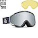 Snowboard Goggles Volcom Attunga cloudwash camo | silver chrome+yellow 2024