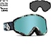 Gogle snowboardowe Volcom Attunga spritz/black | ice chrome+dark grey 2024