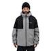 Bunda na snowboard Beyond Medals Fullzip Jacket 2L grey 2026