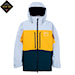 Kurtka snowboardowa Burton [ak] Gore Swash Jacket grey cloud/goldenrod/deep emerald 2025