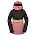 Snowboard Jacket Volcom Wms Ashfield Pullover earth pink 2024