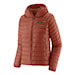 Zimná bunda do mesta Patagonia W's Down Sweater Hoody burl red 2024