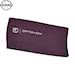 Headband ORTOVOX Fleece Grid Headband dark wild berry 2026