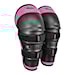 Chrániče kolien Fox Peewee Titan Knee/Shin black/pink