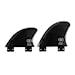 Ronix Alfred Polycarbonate Bottom Mount Surf Fin (1 pack) black