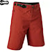 Fox Youth Ranger Short W/Liner red clear