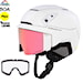 Kask snowboardowy Oakley MOD7 white |  prizm rose gold iridium+prizm clear 2025